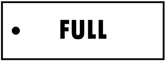 "FULL" TAG, 3 X 8
